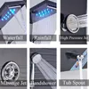 LED sprchový panel z nehrdzavejúcej ocele Vodopádová Náhľad obrázku produktu 4