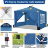 Składany pawilon 3x3m Pop Up Składany pawilon z 4 ścianami Podgląd zdjęcia produktu 5