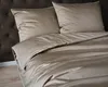 Makosatin-Bettwäsche aus reiner Baumwolle 220x200 C. Beige Produktbild-Vorschau 2