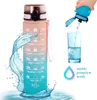 Carla Trinkflasche Stepping Blau Rosa One size Produktbild-Vorschau 5