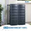 4rain SLIM wandtank SET 1000 L graphite grey, 2 x SLIM 500 Productafbeelding-voorbeeld 2