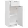vidaXL Kúpeľňová skrinka biela 32x33,5x90 cm Materiál na Náhľad obrázku produktu 7