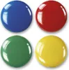 Satz runde Magnete 4 Farben 25mm 8 Stück Titanum Produktbild-Vorschau 2