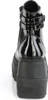 SHAKER-52 Damen Booties von DemoniaCult, Schwarz Lack , EU Produktbild-Vorschau 4