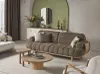Polstergarnitur Couch Set Sofa Kombination Sitzgruppe Produktbild-Vorschau 3