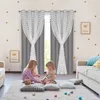 Vorhang Kinderzimmer Ösenvorhang Sterne Doppellagige Produktbild-Vorschau 10