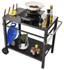 VEVOR Outdoor Grill Esswagen mit Doppelregal, BBQ Produktbild-Vorschau 1