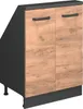 A product shot of a cabinet with two doors. Voir les images du produit