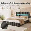 INONEFT Polsterbett 180x200cm mit LED und USB Typ-C, Produktbild-Vorschau 8