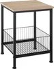 tectake® Beistelltisch Grimsby 40x40x55,5cm Produktbild-Vorschau 1