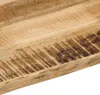 vidaXL Tischplatte mit Baumkante 140x40x3,8 cm Raues Mango Produktbild-Vorschau 6