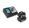 Makita DMP 181 RTJ Akku Kompressor 18 V 11,1 bar + 2x Akku Produktbild-Vorschau 5