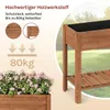 WOLTU Hochbeet Holz, 80x75x40 cm, Gemüsebeet mit Produktbild-Vorschau 7