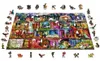 WOODEN CITY Dřevěné puzzle Police s knihami o hledání Náhled obrázku produktu 16