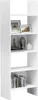 vidaXL Étagère à livres blanche 60x35x180 cm bois composite Voir les images du produit 12