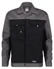 DASSY® Lugano Zweifarbige Arbeitsjacke SCHWARZ/ZEMENTGRAU Produktbild-Vorschau 2