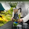 VonShef 6 Tassen Espressokocher für den Herd, 300 ml Mokka Produktbild-Vorschau 6