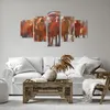 Bild auf Leinwand - Leinwandbild - 5 Teile - Regenschirme Produktbild-Vorschau 6