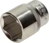 Krátká 27mm šestihranná nástrčná hlavice 1/2" CrV Náhled obrázku produktu 3