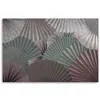Leinwandbild Heiliger Lotus und Fächer 100x70 Feeby Grau Produktbild-Vorschau 3