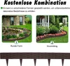 FIVMEN Rasenkante Kunstoff Beeteinfassung Gartenzaun Produktbild-Vorschau 5