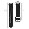 A diagram showing the dimensions of a watch strap. Produktbild-Vorschau