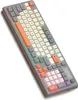 A close-up, angled view of a mechanical keyboard. Produktbild-Vorschau