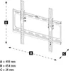 Hama TILT 10° inclinable Support TV mural 32-65" (81-165 Voir les images du produit 17