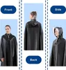 Fahrradponcho - Regenponcho - Wasserdichter - 110 cm - für Produktbild-Vorschau 4