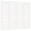 vidaXL Wand-Kopfteil Weiß 81x3x91,5 cm Massivholz Kiefer Produktbild-Vorschau 1