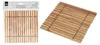 Excellent Houseware Topflappen, Bambus, 18x18x0,6 cm, braun Produktbild-Vorschau 3