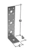 Winkelverbinder 150x50x35mm verzinkt Lochplattenwinkel Produktbild-Vorschau 6