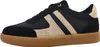 A single black and beige sneaker with a gum sole is shown from the side against a white background. Voir les images du produit