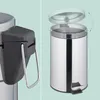 Relaxdays Mülleimer Küche, 20 Liter, spiegelpolierter Produktbild-Vorschau 2