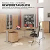 bümö Schreibtisch Serie-B - Nachbildung: Weiß, Größe: Produktbild-Vorschau 3