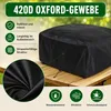 Grillabdeckung 55x55x27cm, wasserdichte Grill Schutzhaube Produktbild-Vorschau 5