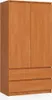 Kleiderschrank mit Schubladen 90 cm LOTA - Erle Produktbild-Vorschau 1