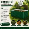 Komposter Vicco Garten Grün 180 x 90 cm, Model 65049 Produktbild-Vorschau 2