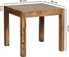 WOHNLING Esstisch MUMBAI Massivholz Sheesham 80 cm Produktbild-Vorschau 7
