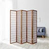 Homestyle4u Paravent Raumteiler 5 teilig Holz Braun Tabak Produktbild-Vorschau 13