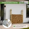 4er Set Holzstapelhilfe feuerverzinkter Stahl 34x10x15 cm Produktbild-Vorschau 6