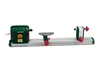 A woodworking lathe is shown against a white background. Produktbild-Vorschau