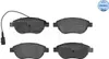 MEYLE 025 237 0919/W Bremsbeläge Vorne für FIAT GRANDE Produktbild-Vorschau 1