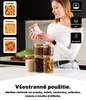 Sada 6ks - Deco Haus Sklenenýc nádoby na opakované použitie Náhľad obrázku produktu 4