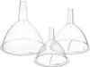 Lievik Secret de Gourmet Transparentný plast (3 kusy) Náhľad obrázku produktu 1