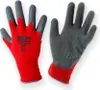KIXX Handschuhe für die Gartenarbeit - Rot/Grau - Größe 10 Produktbild-Vorschau 4