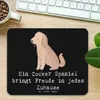 Mr. & Mrs. Panda Mousepad Cocker Spaniel Freude - Schwarz - Produktbild-Vorschau 2