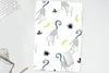 MuchoWow® Mauspad Mousepad Affe - Banane - Muster 40x60 cm Produktbild-Vorschau 5