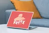 MuchoWow® Laptop Aufkleber Sticker Cover Hut - Weiß - Produktbild-Vorschau 4