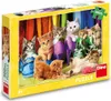 Dino Puzzle Barevná koťátka 300 XL dílků Náhled obrázku produktu 4